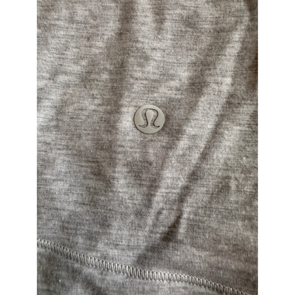 Lululemon Kanto Catch Me Jacket Heathered Grey Asymmetric Zip Size 6 W4AZ6S - Picture 8 of 13